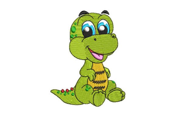 Baby Dinosaur Embroidery: A Designer’s Review