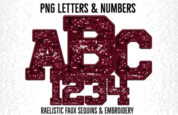 Burgundy Faux Sequins Embroidery Alpha Review