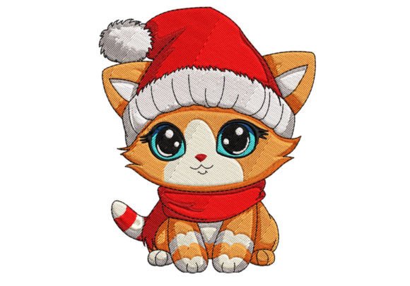 Cute Cat for Embroidery Christmas: A Designer’s Review