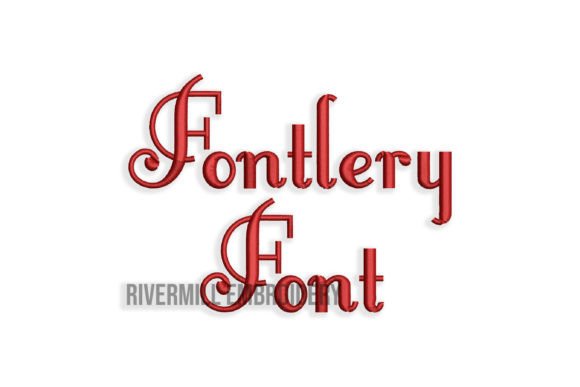 Review: 1 1/2 Fontleroy Embroidery Font for Craft Fairs