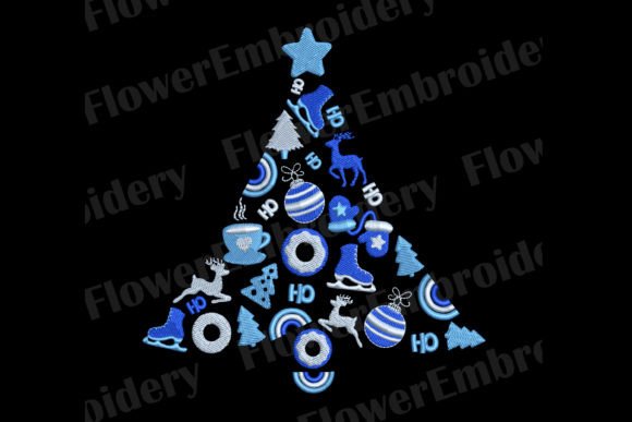 Review: Christmas Tree Machine Embroidery Design