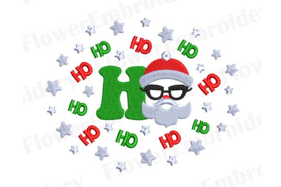 Review: Cool Santa Machine Embroidery Design for Holiday Sales