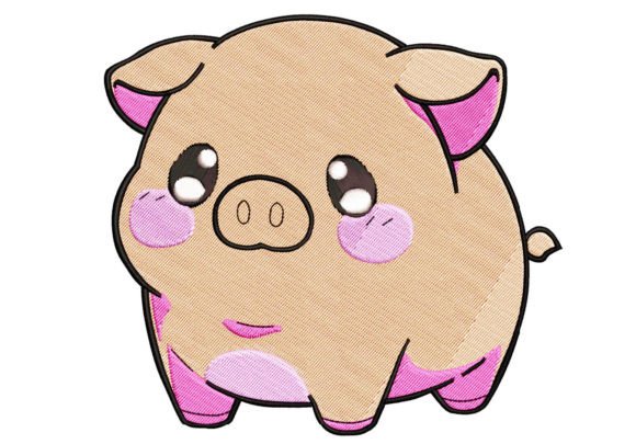 Review: Digitized Cute Piggy Embroidery Delight for Holiday Crafts