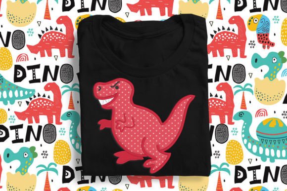 Review: T-Rex Dinosaur Applique Embroidery Design