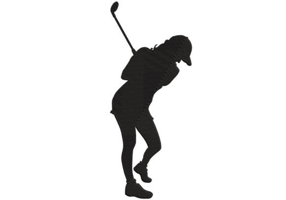 Reviewing Golf GirlEleva Embroidery Digitizing