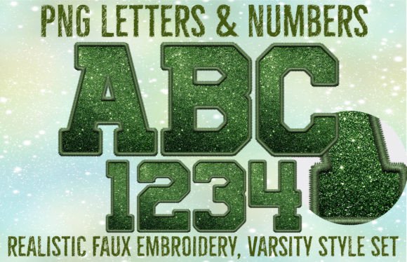Reviewing Green Faux Glitter Alpha for Sweatshirts