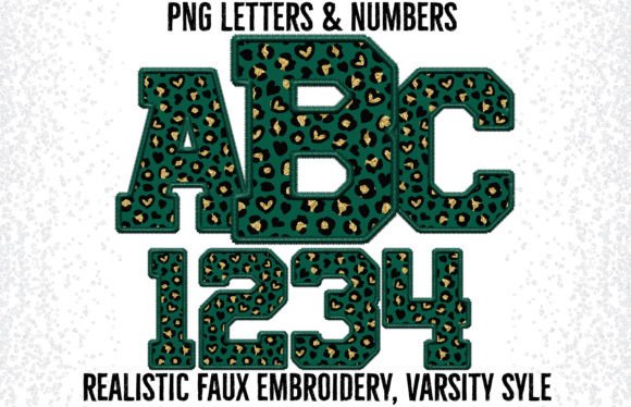 Reviewing Green Leo Faux Glitter Embroidery PNG