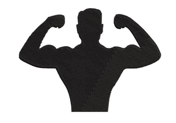 Reviewing Man GYM Embroidery Digitizing for Holiday Sales