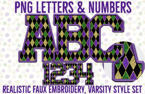 Reviewing Mardi Gras Faux Embroidery Sport Alpha