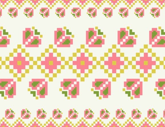 Reviewing the Embroidery Floral Colorful Pattern for Real Projects