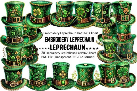 Reviewing the Embroidery Leprechaun Hat PNG Bundle