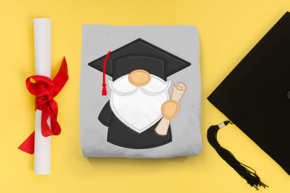Reviewing the Graduation Gnome Applique Embroidery